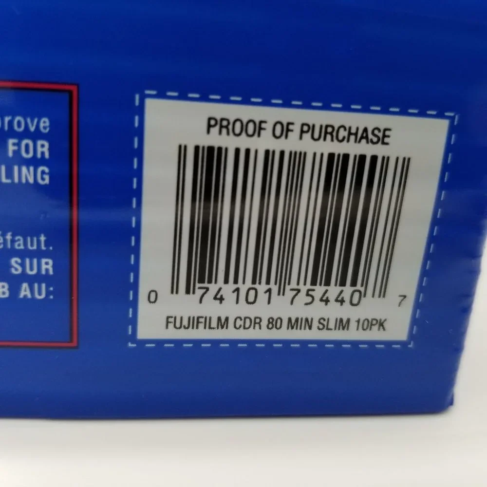 Fujifilm Recordable CD-R 80 Min 700mb Slim Compact Disc Pack of 10 NEW